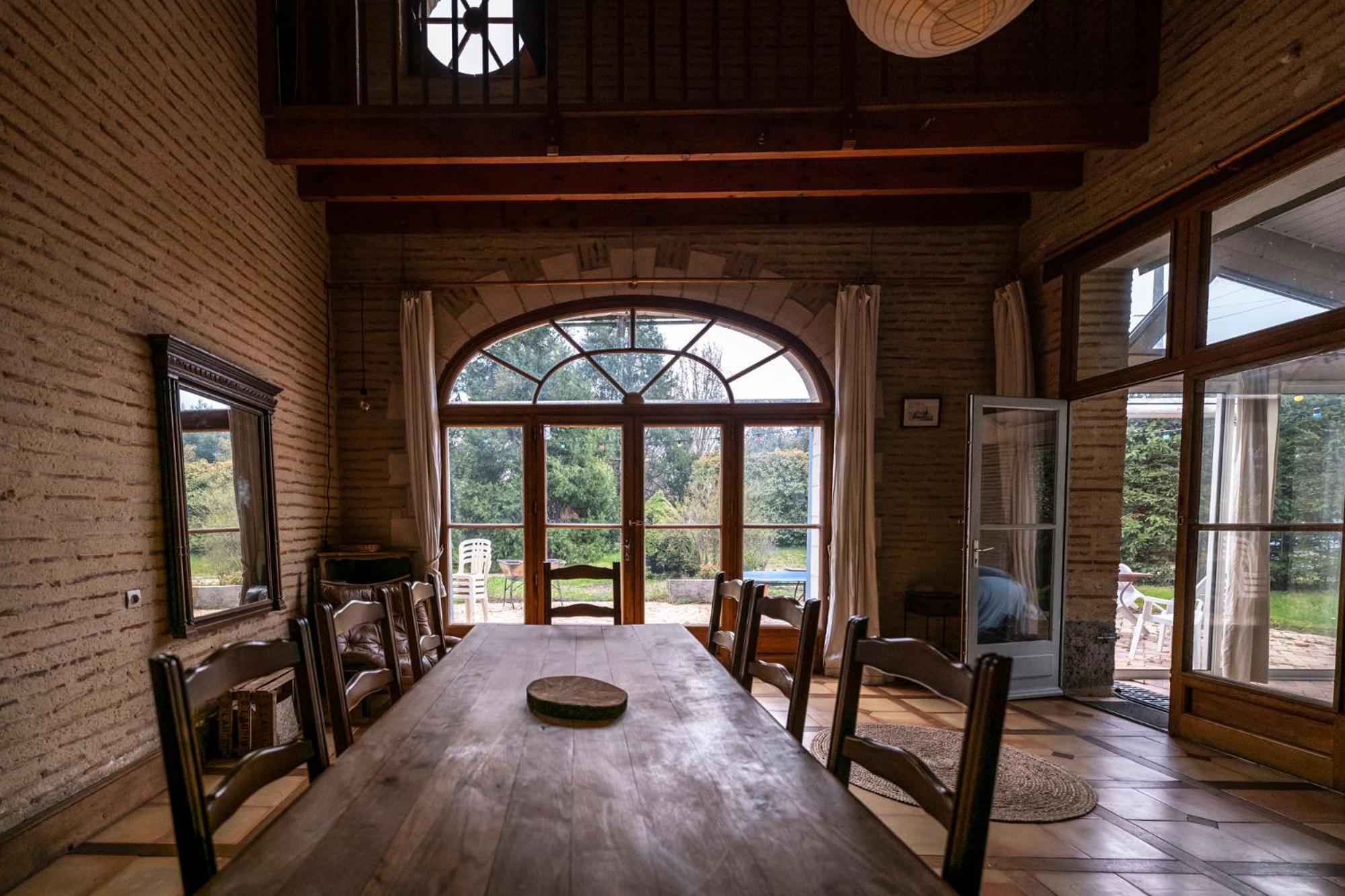 La Maison De L'Ecolieu Du Turc - Piscine Partagee Le Mas-dʼAgenais エクステリア 写真