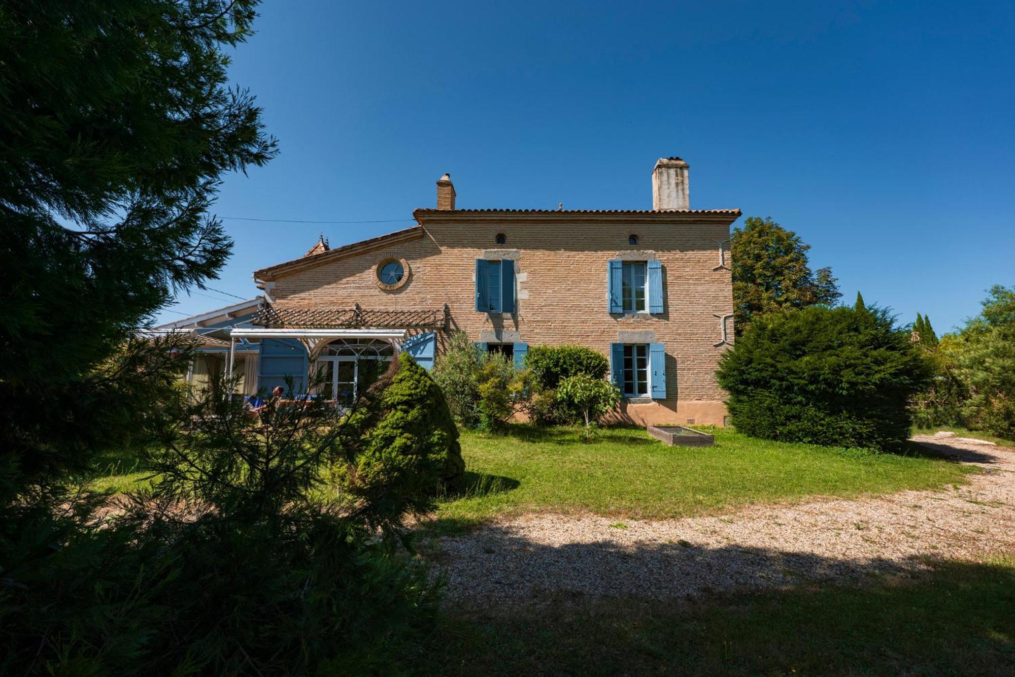 La Maison De L'Ecolieu Du Turc - Piscine Partagee Le Mas-dʼAgenais エクステリア 写真